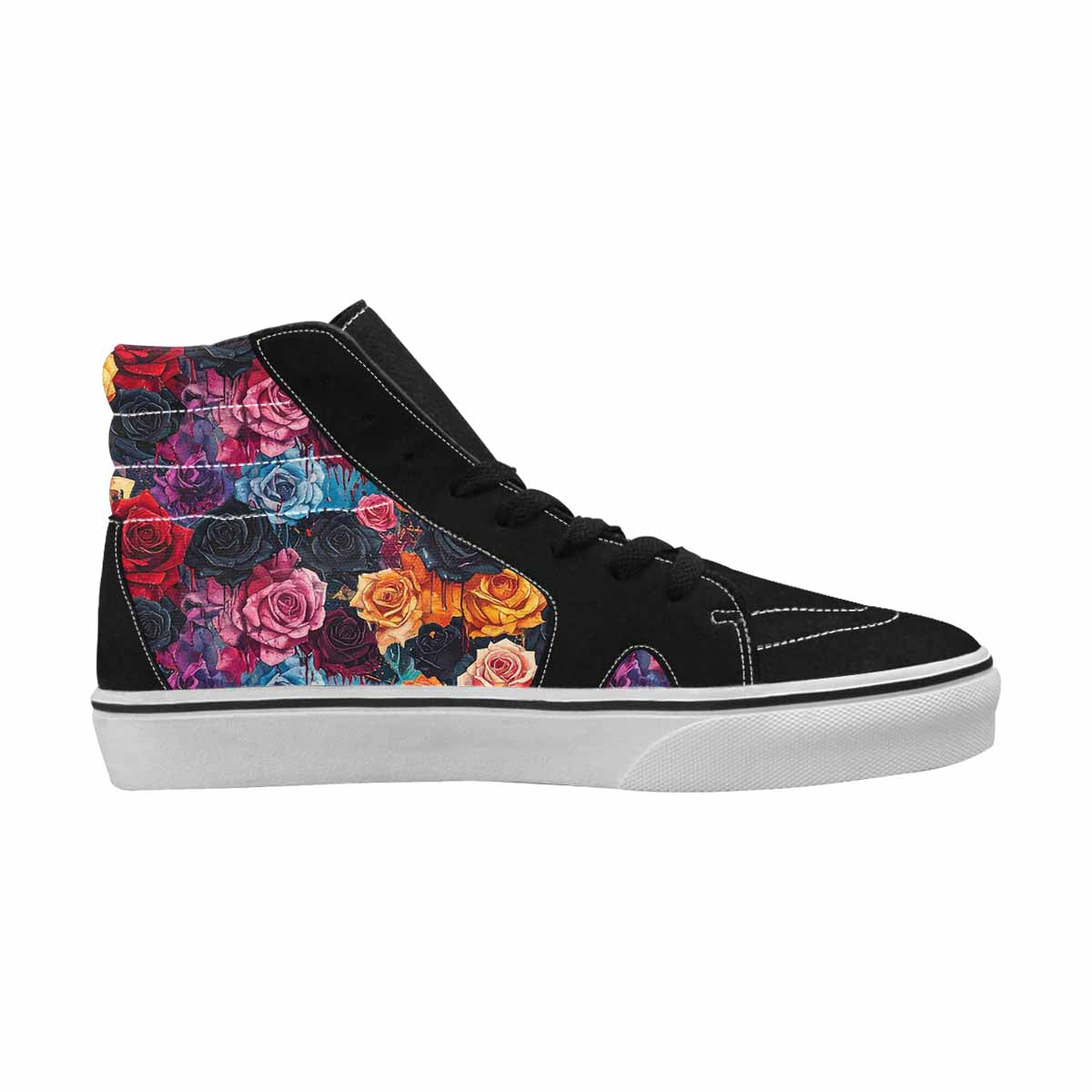 MEN'S Gothic Rose High Top Canvas Dreamcore Shoes