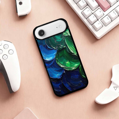 iPhone 17 Air Case — Seamless Tileable Pattern Of Overlapping Tie, Custom Print Case Cover