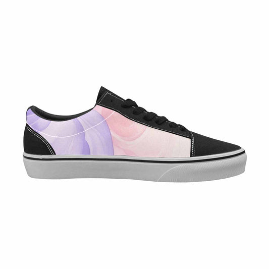 WOMEN'S Tie Dye - Canvas Lace-Up Surreal Custom Sneakers