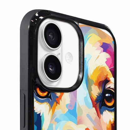 iPhone 17 Case — Golden Retriever Watercolor Art Watercolor Abstract, Custom Designed Case Cover