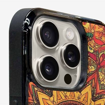 iPhone 15 Pro Max Case — Mandala Lions Custom, Custom Printed Phone Case