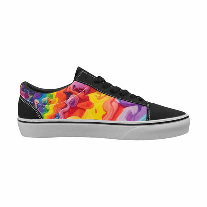 WOMEN'S Smiley Facessmiley Faces  Lace-Up Canvas Dreamlike Shoes