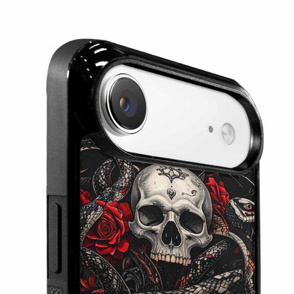 iPhone 17 Air Case — Skull Dark Art Gothic Print Gothic, Custom Designed Case Cover
