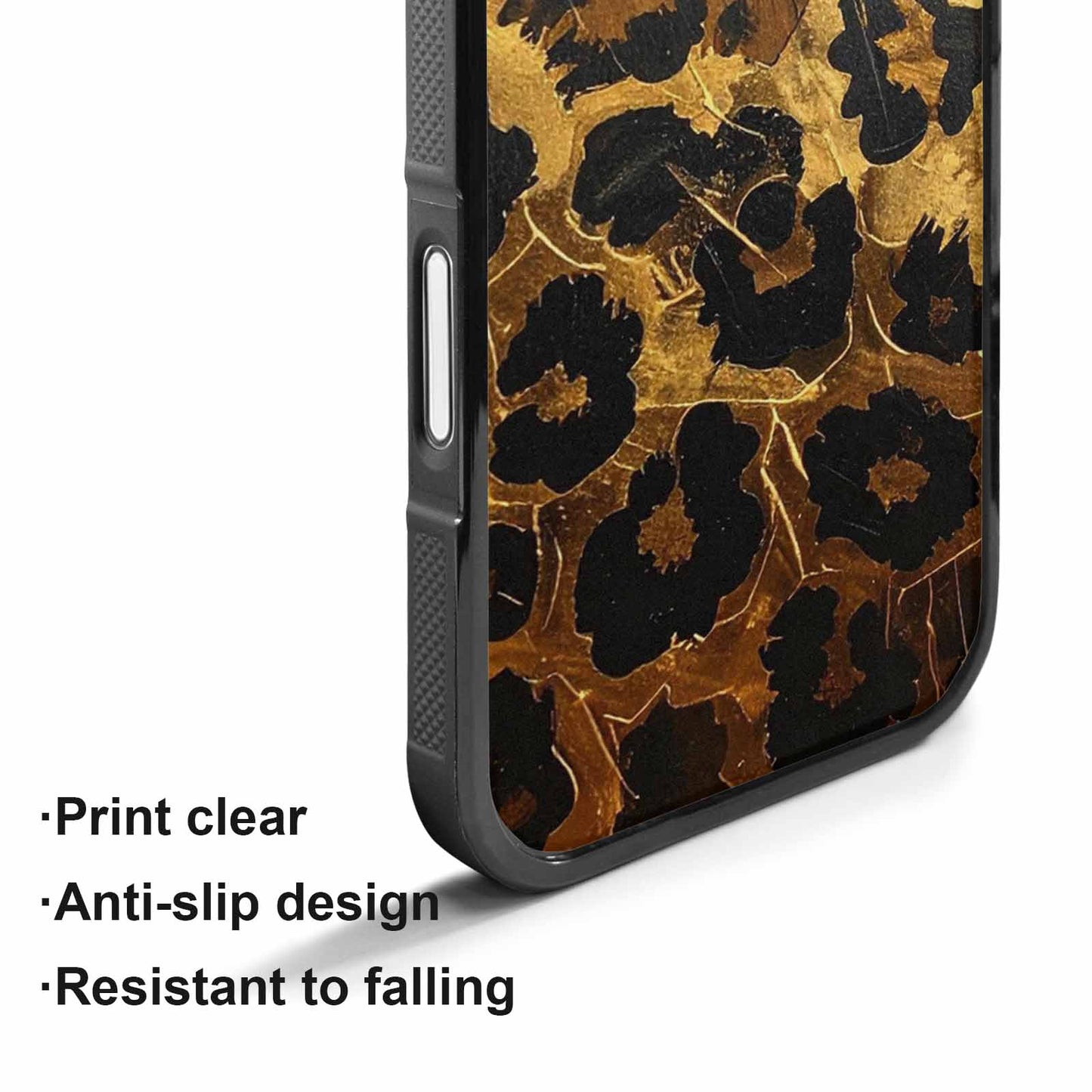 iPhone 17 Case — Animal Print Leopard Wallpaper Animal Print, Personalized Phone Case