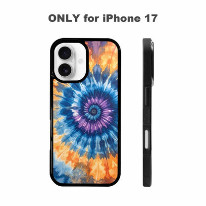 iPhone 17 Case — Seamless Tileable Pattern Of Tie Dye, Custom Designed Case Cover