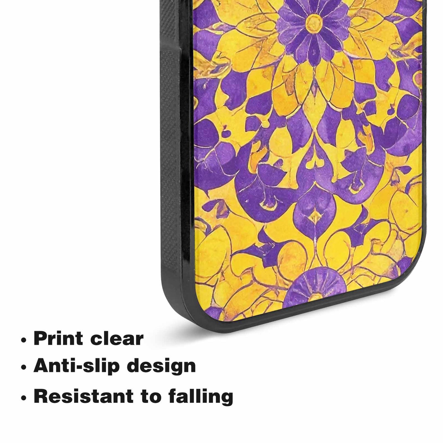 iPhone 15 Plus Case — Intersex Flag Color Theme Small Rainbow, Customized Protective Case