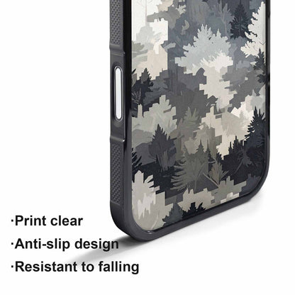 iPhone 17 Air Case — Small Military Camouflage Blotch Pattern Camo, Original Design Phone Case