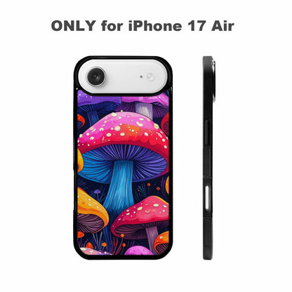 iPhone 17 Air Case — Vivid Winter Mushroom Seamless Cartoon Cute, Custom Art Phone Cover