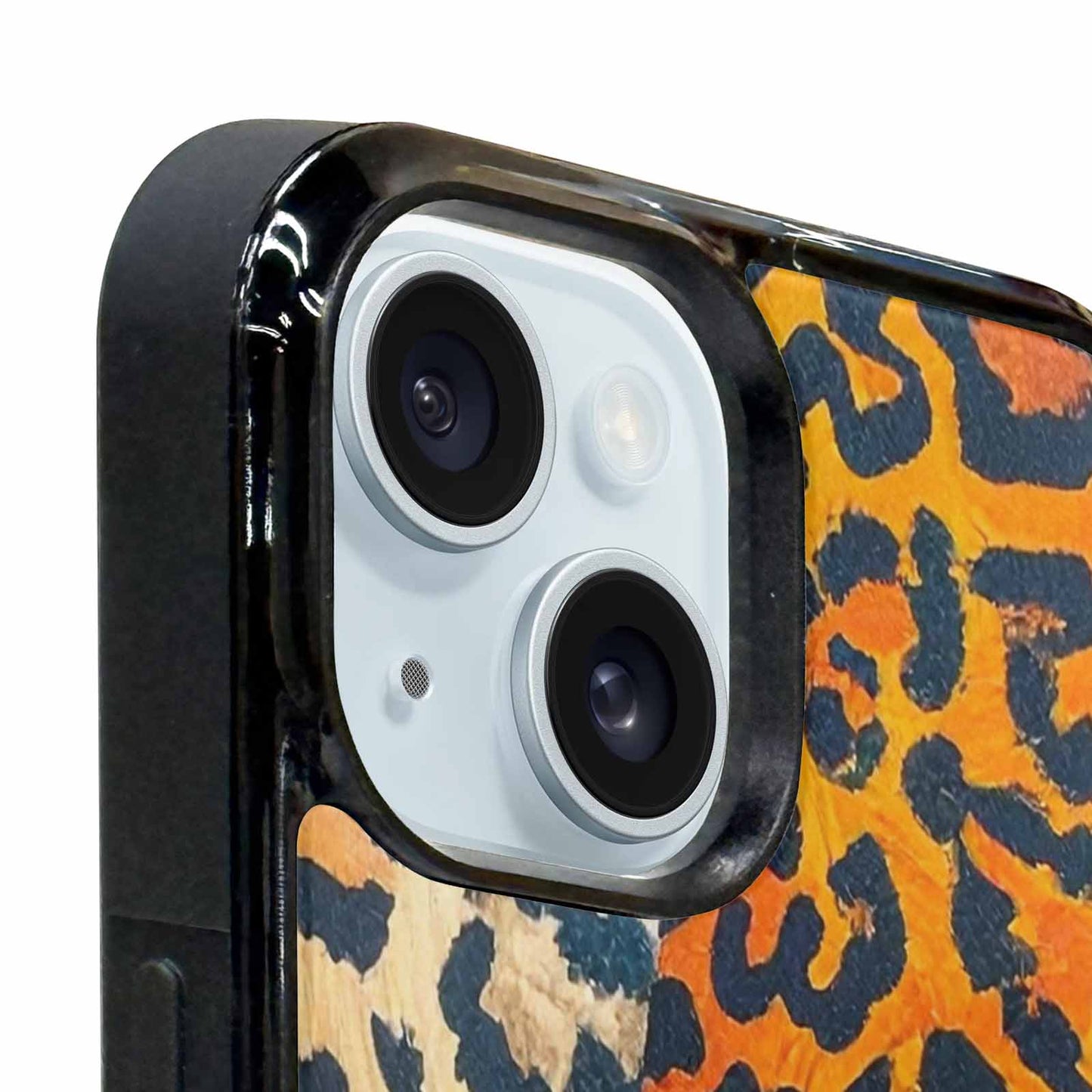 iPhone 15 Plus Case — Full Color Vibrant Animal Print Animal, Customized Protective Case