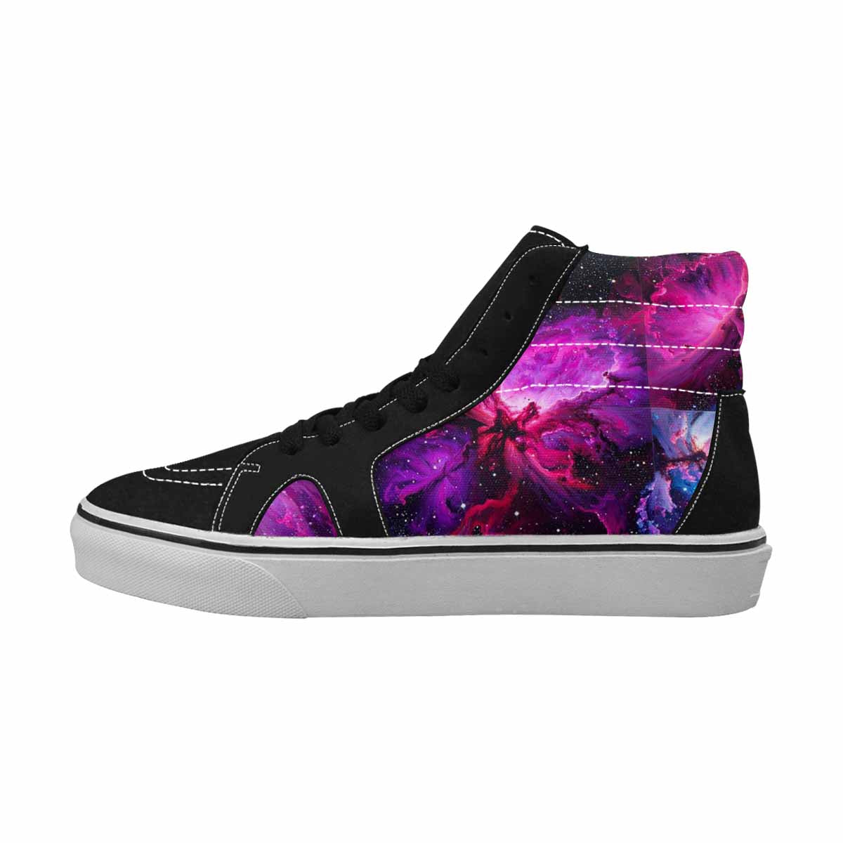 MEN'S Galaxy Nebula Galaxy Nebula High Top Canvas Dreamlike Custom Shoes