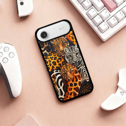 iPhone 17 Air Case — Small Animal Print Pattern Randomly Animal, Custom Printed Phone Case