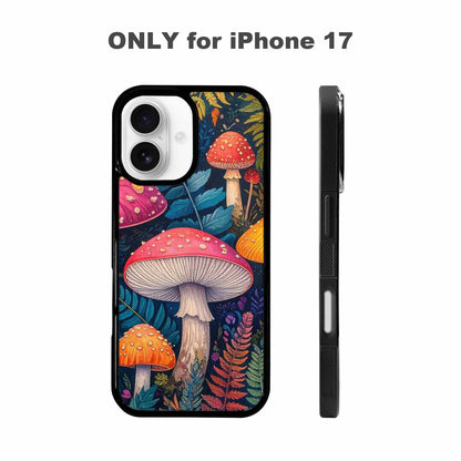 iPhone 17 Case — Mushrooms Botanicalmushrooms P T7m Floral, Customized Protective Case