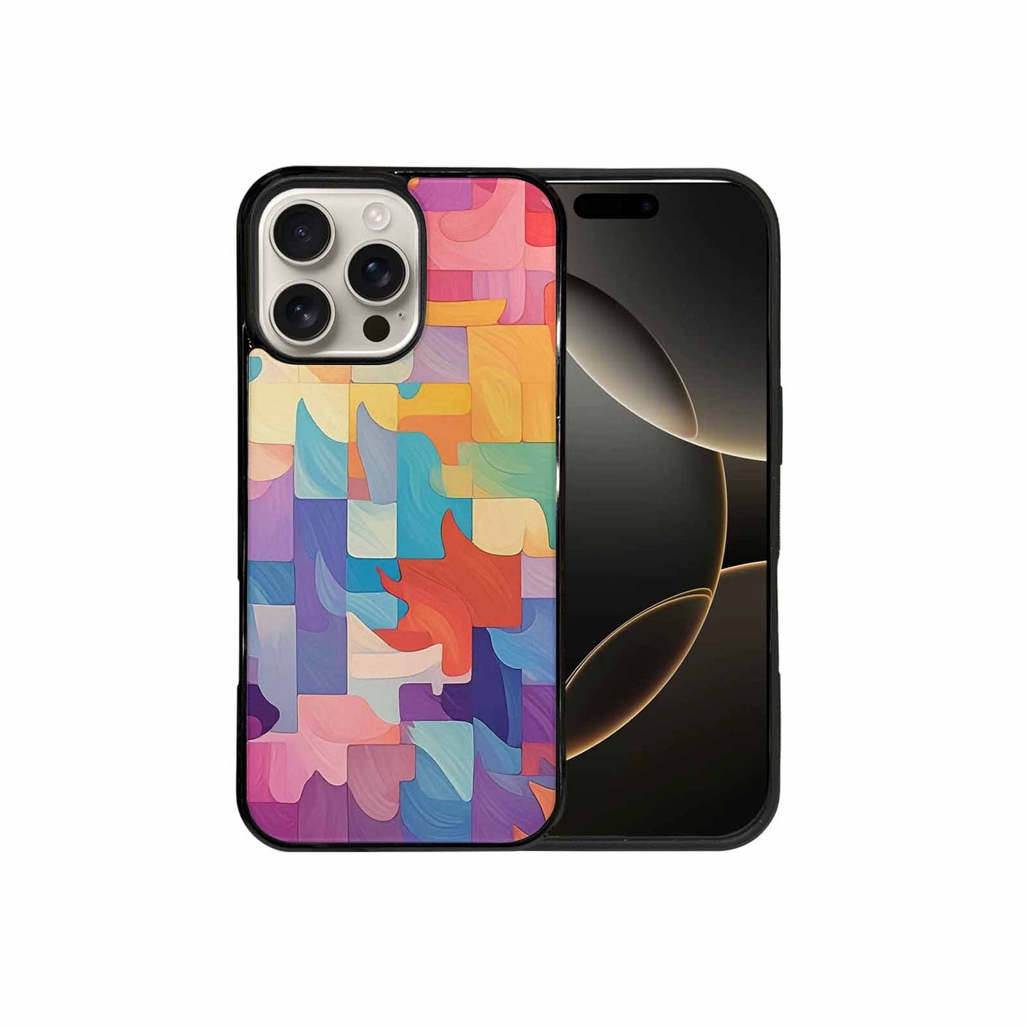 iPhone 16 Pro Max Case — Color Gradient Fade Pattern Hundreds Of, Custom Phone Case