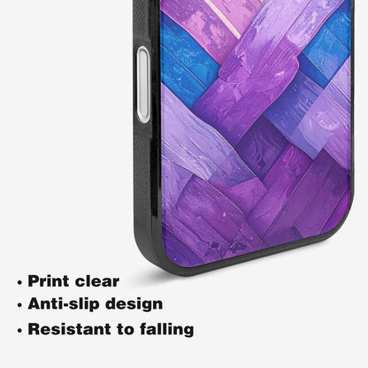 iPhone 16 Plus Case — Bisexual Flag Color Theme Small Rainbow, Custom Phone Case