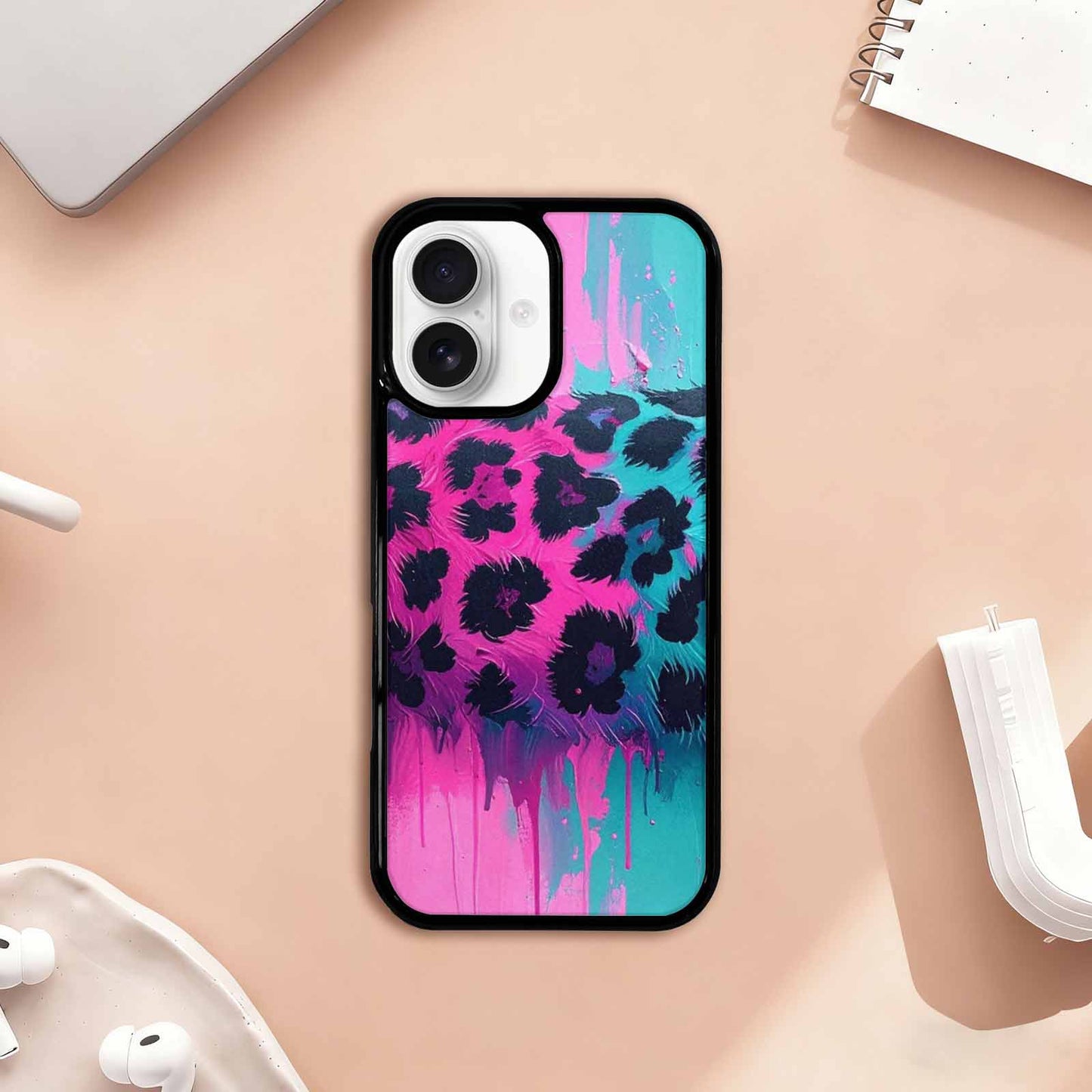 iPhone 17 Case — Seamless Tileable Pattern Of Animal Print, Personalized Phone Case
