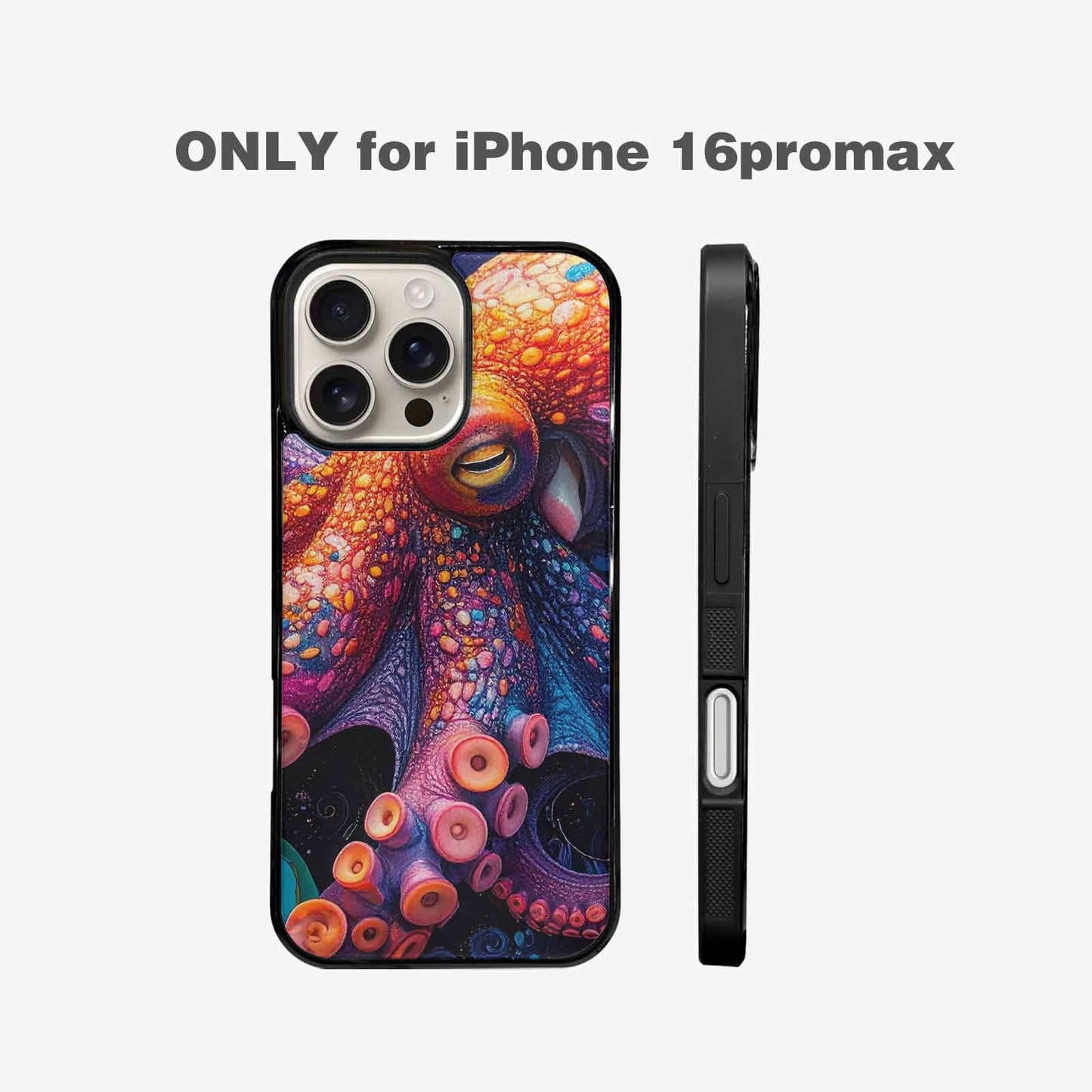 iPhone 16 Pro Max Case — Octopus Tentacle Octopus Tentacle Pattern Hundreds, Customized Protective Case