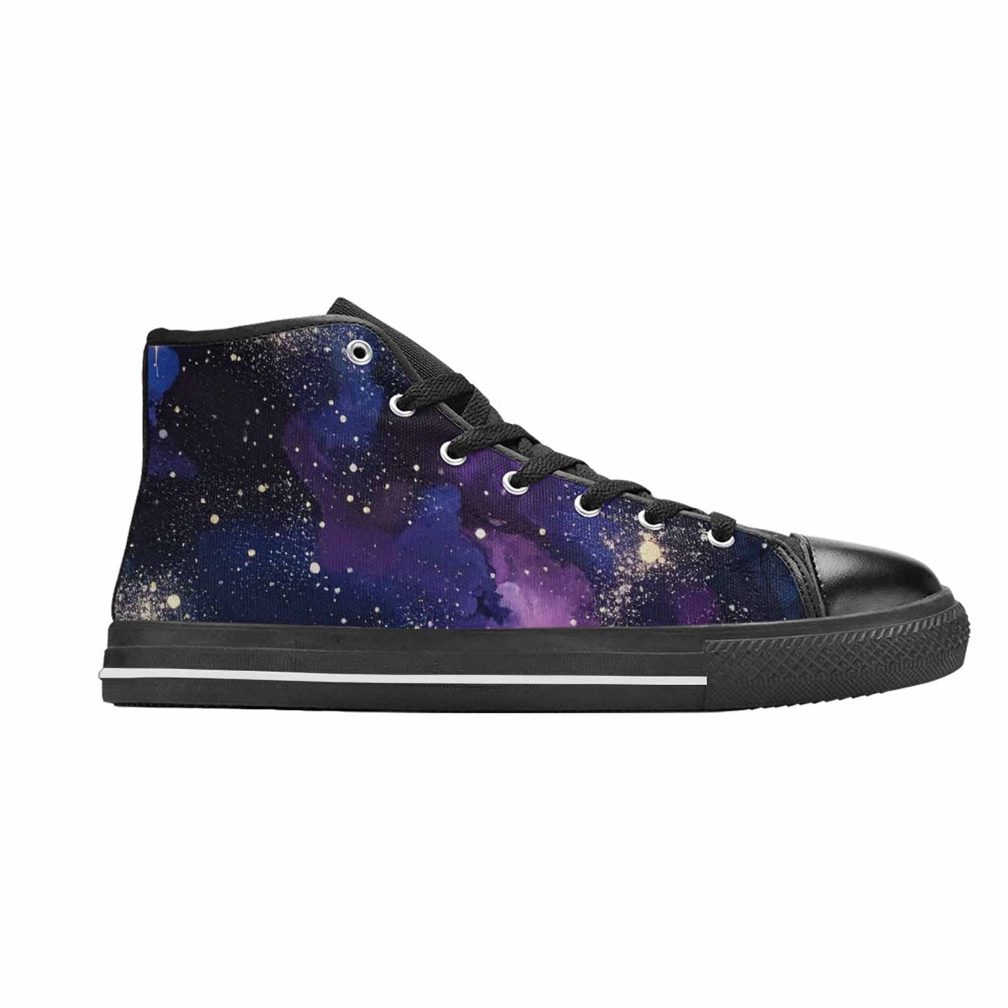 MEN'S Galaxy Art - High Top Canvas Dreamcore Custom Shoes