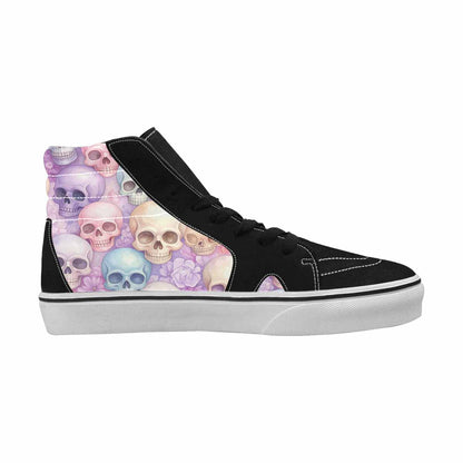 MEN'S Skulls - Pastel High Top Canvas Dark Academia Sneakers