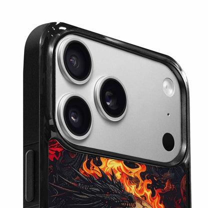 iPhone 17 Pro Case — Skull Dark Art Gothic Print Gothic, Custom Designed Case Cover