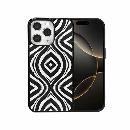 iPhone 15 Pro Max Case — Classic Zebra Print Custom, Original Design Phone Case