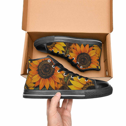 MEN'S Blend Melt Them High Top Canvas Cottagecore Shoes