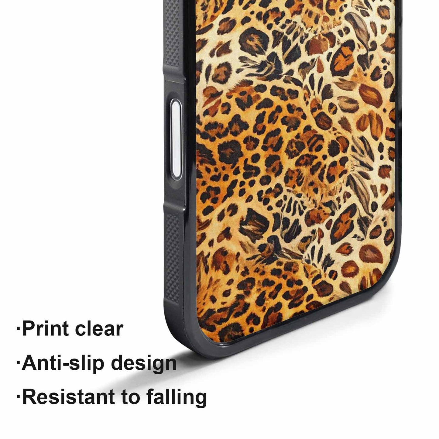 iPhone 17 Pro Max Case — Small Animal Print Pattern, Animal Print, Custom Art Phone Cover