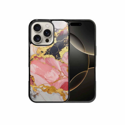 iPhone 16 Pro Case — Marble Vein Marble Veins Pattern Hundreds, Personalized Phone Case