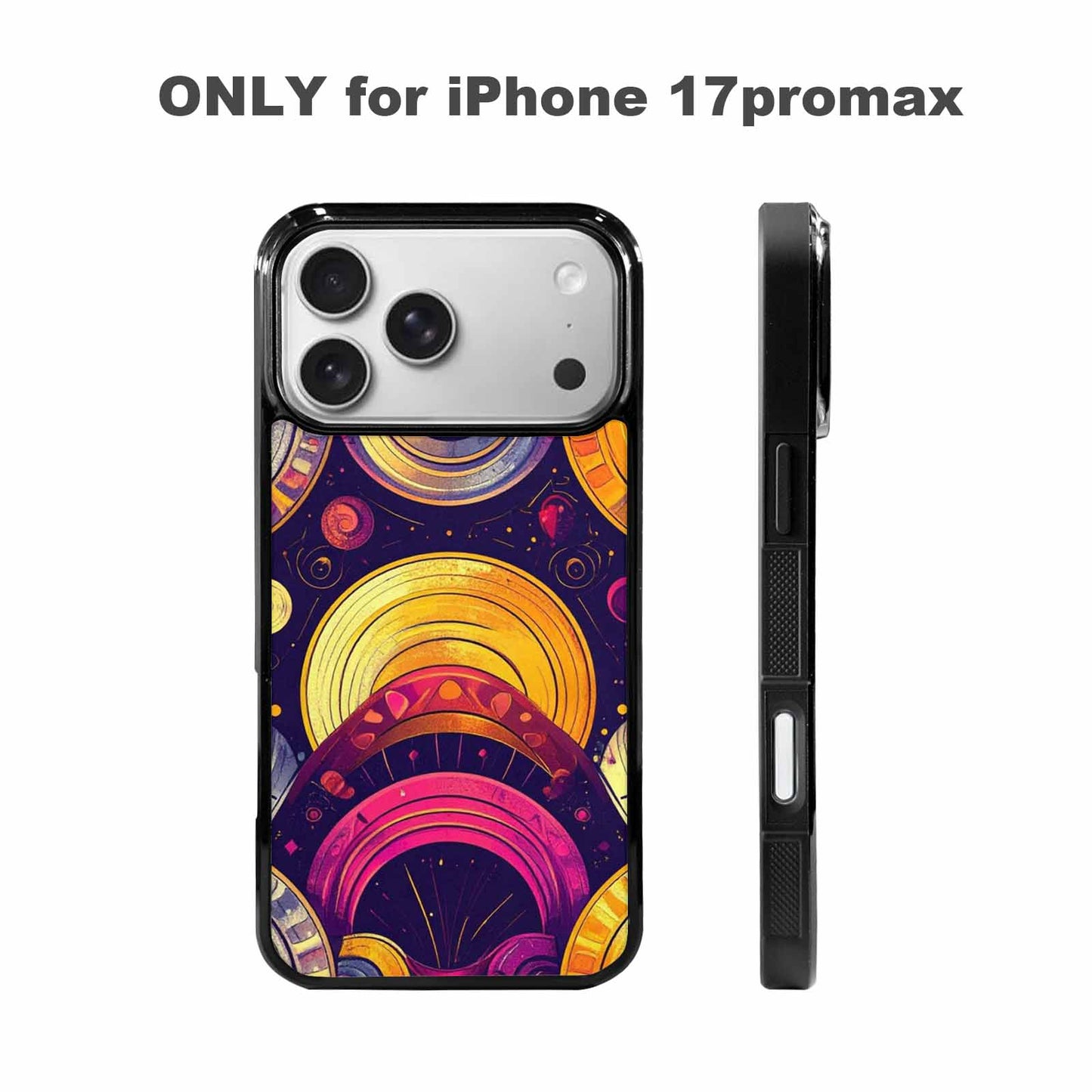 iPhone 17 Pro Max Case — Disco Cartoon Art Pattern Cartoon Cute, Original Design Phone Case