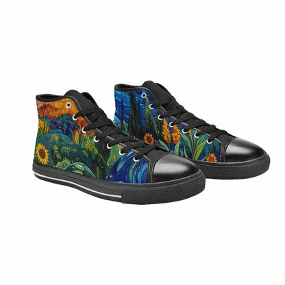 MEN'S Blend All Versions High Top Canvas Cottagecore Shoes