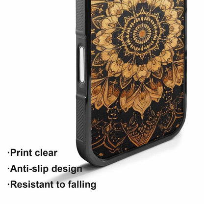 iPhone 17 Case — Small Mandala Pattern, Randomly Floral, Custom Made Phone Cover