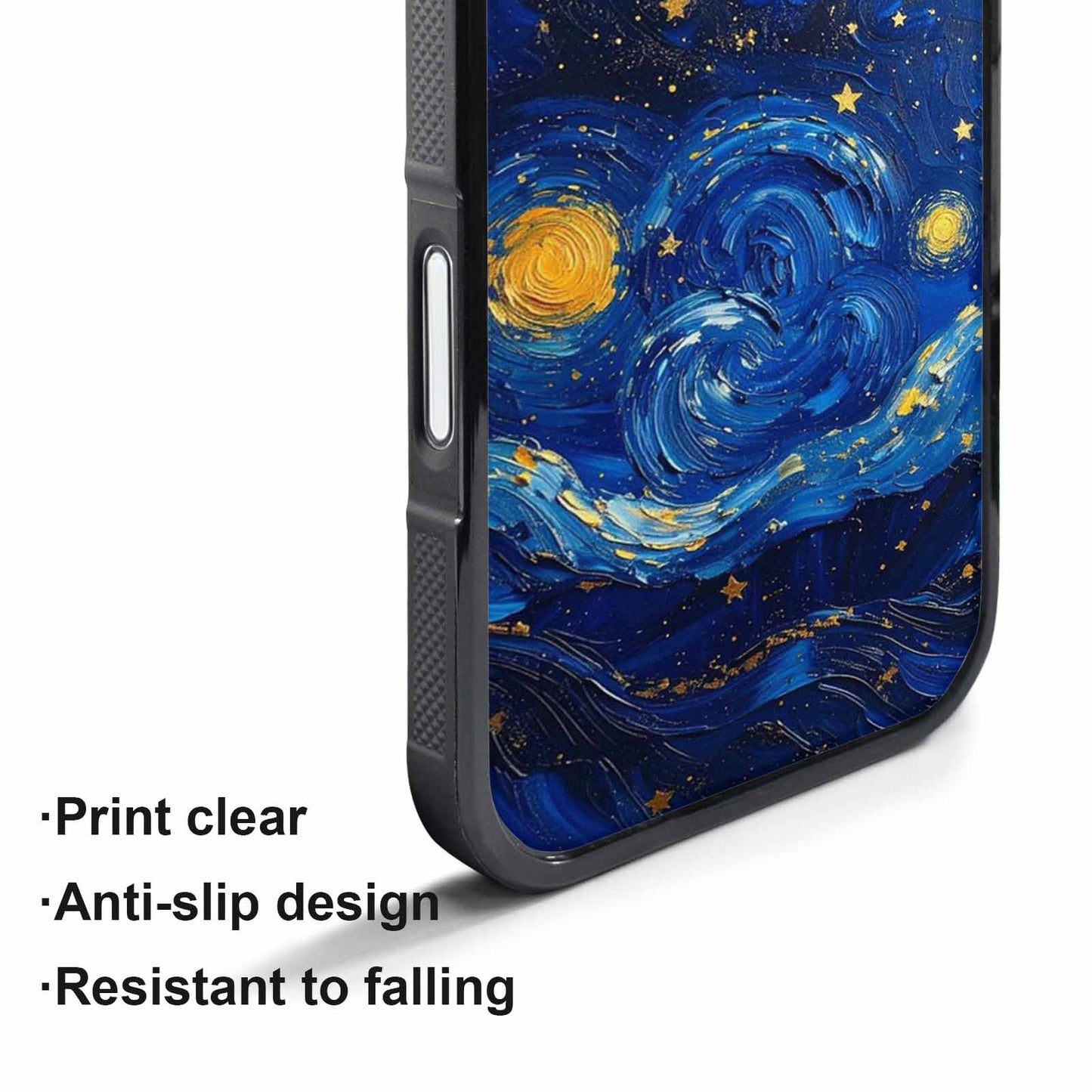 iPhone 17 Pro Case — Starry Night Galaxy Space, Custom Printed Phone Case