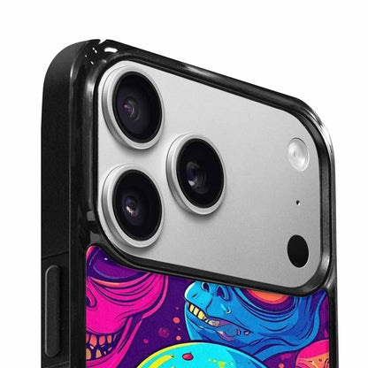 iPhone 17 Pro Max Case — Alien Ufo Cartoon Alien Scifi, Custom Print Case Cover
