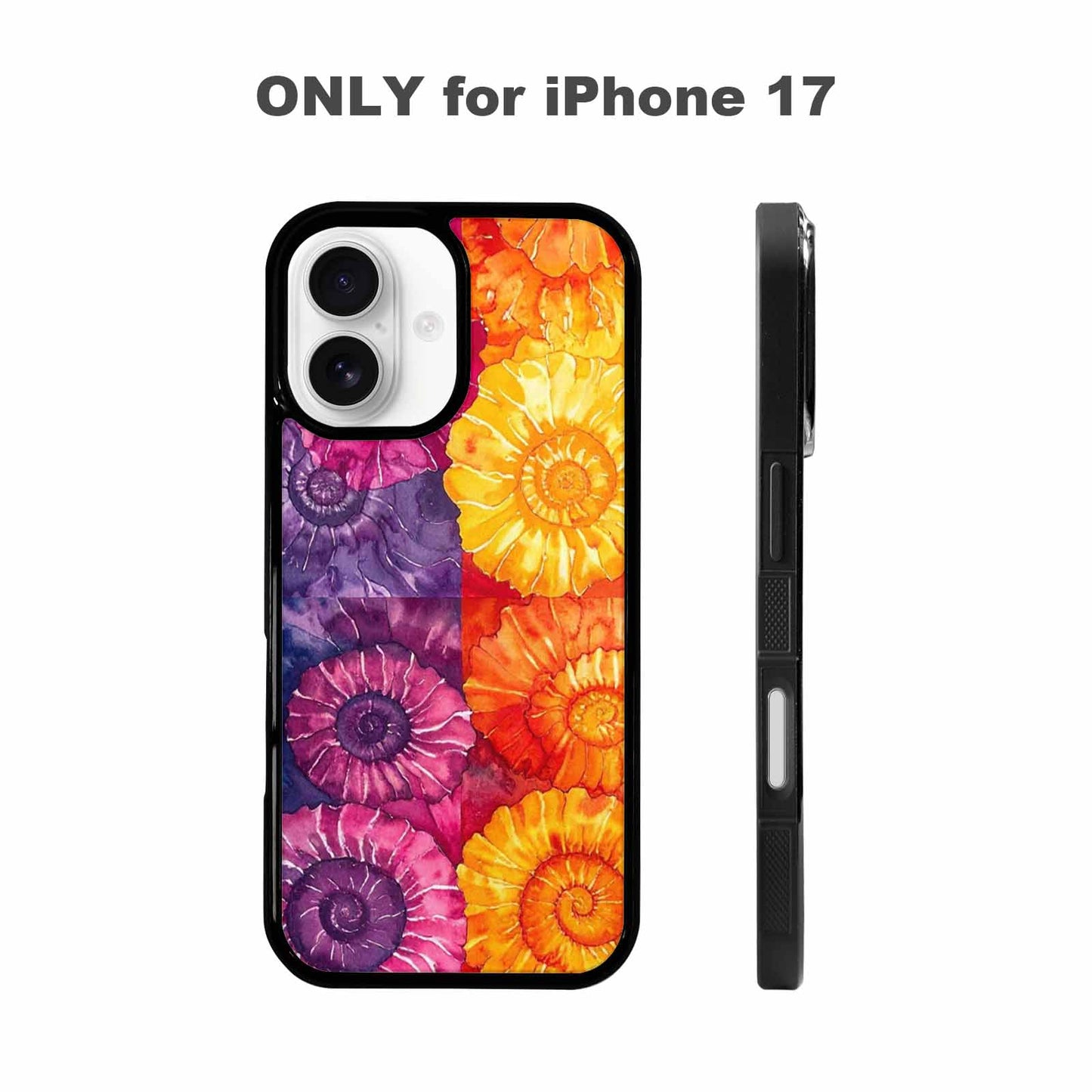 iPhone 17 Case — Small Tie Dye Swirl Tie Dye, Customized Protective Case