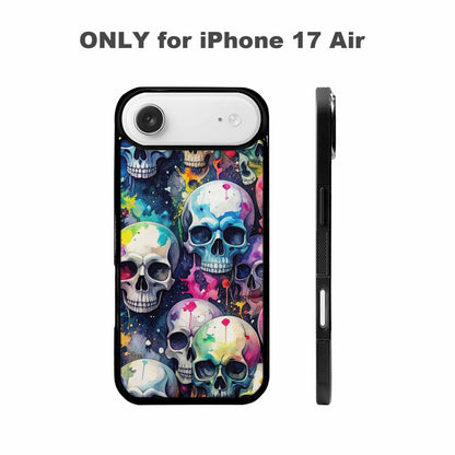 iPhone 17 Air Case — Skull Dark Art Gothic Print Gothic, Customized Protective Case