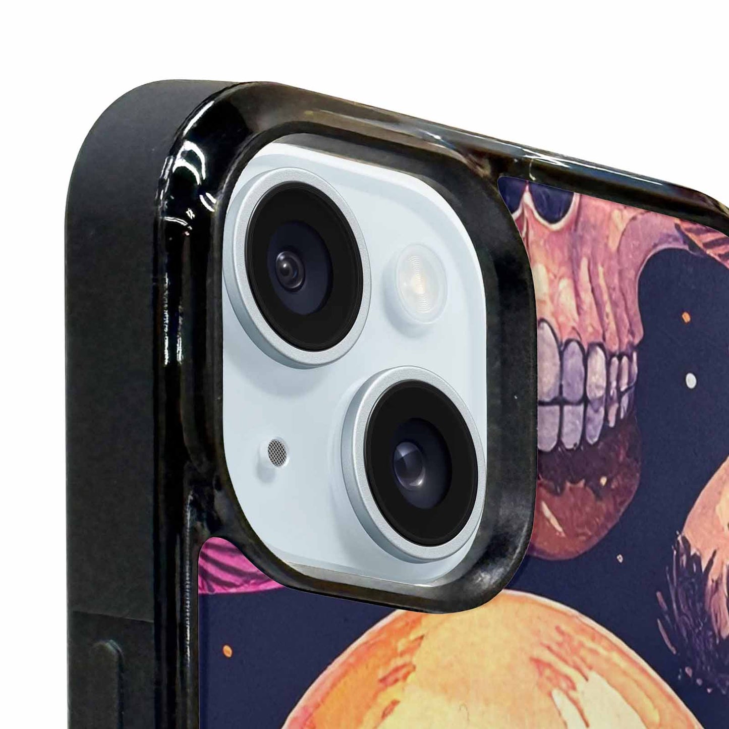 iPhone 15 Plus Case — Mushroom Skulls Custom, Personalized Phone Case