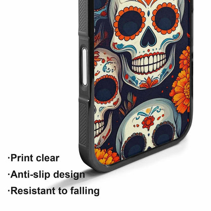 iPhone 17 Case — Skull Dark Art Gothic Print Gothic, Custom Printed Phone Case