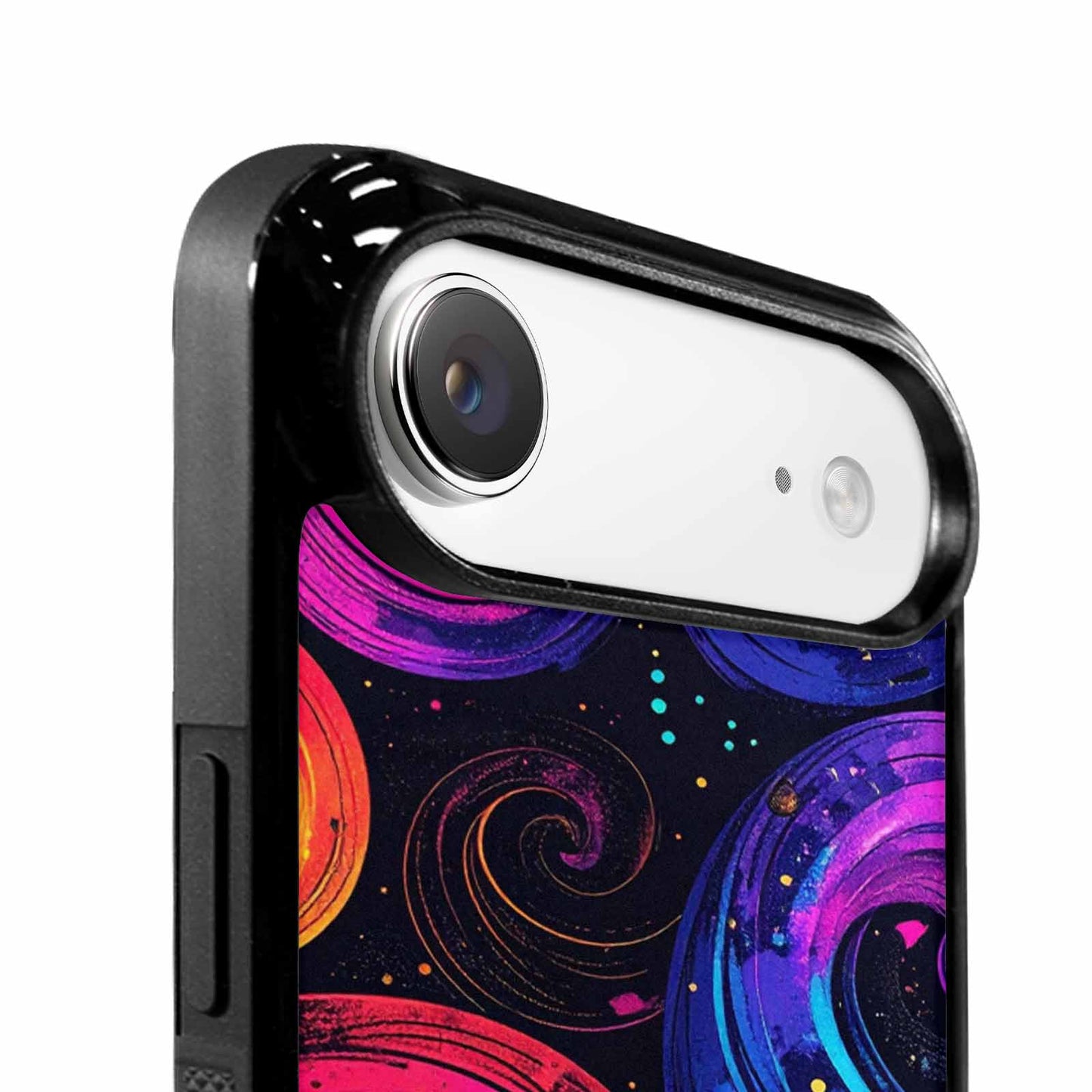 iPhone 17 Air Case — Rose Galaxy Art Seamless Pattern Galaxy, Customized Protective Case