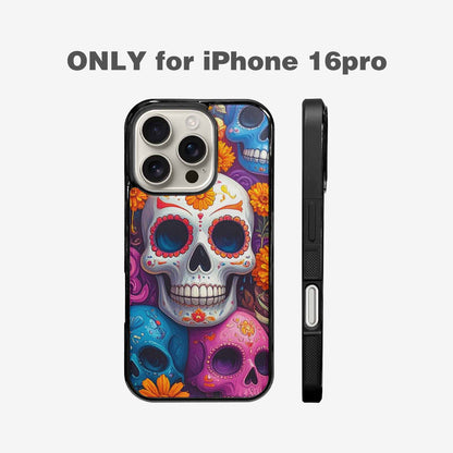 iPhone 16 Pro Case — Sugar Skullsmelting Sugar Skulls Cpn, Customized Protective Case