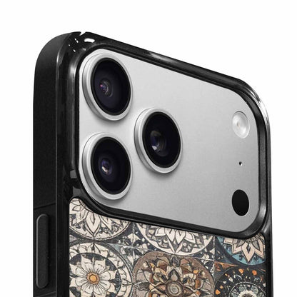 iPhone 17 Pro Max Case — Small Mandala Pattern, Randomly Floral, Custom Print Case Cover
