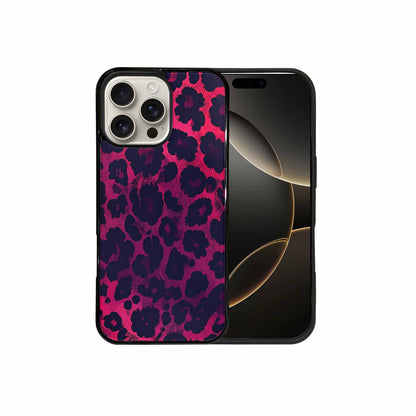 iPhone 16 Pro Max Case — Leopard Print Dark, Custom Print Case Cover