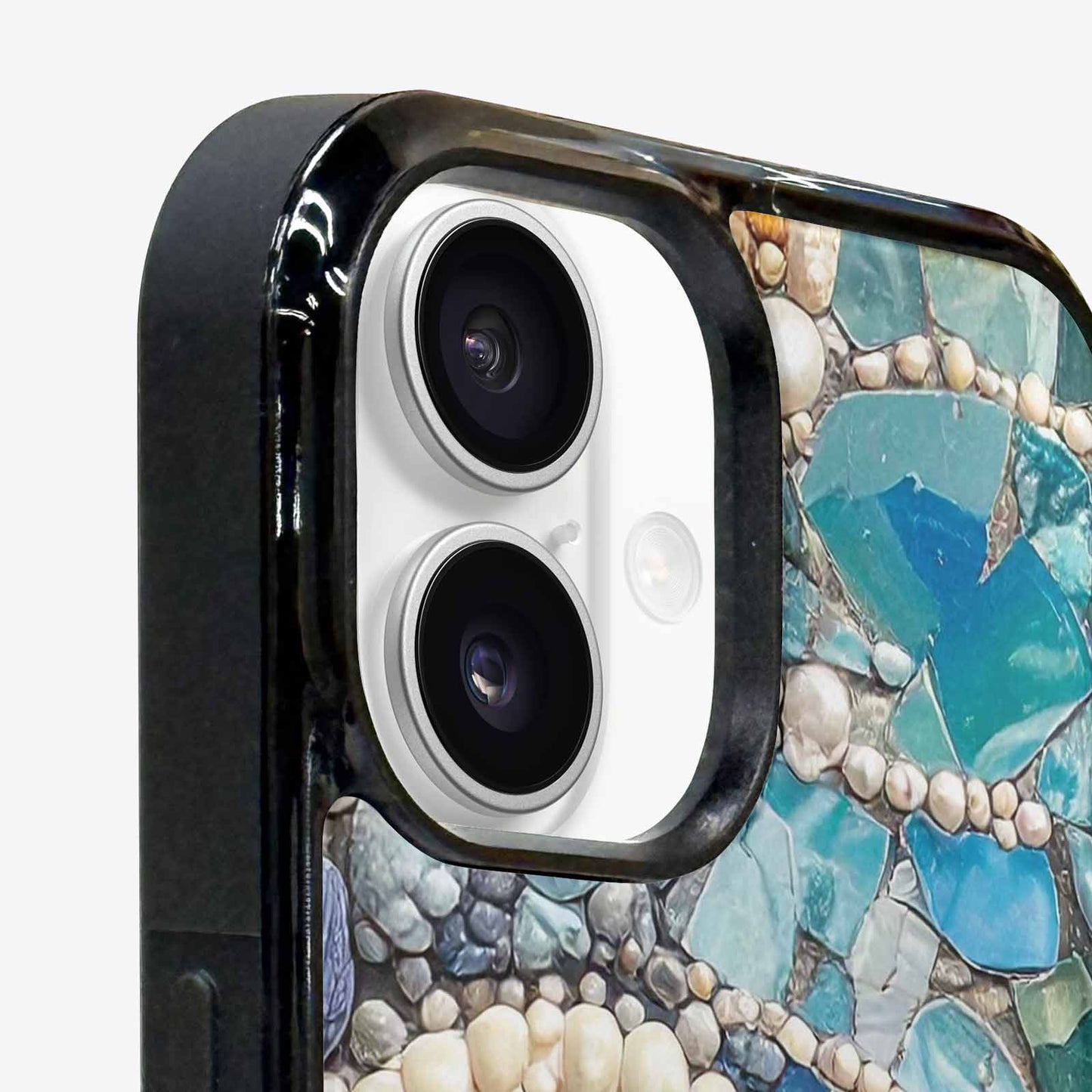 iPhone 16 Plus Case — Seashell Collage Seashell Collage Pattern Hundreds, Original Design Phone Case