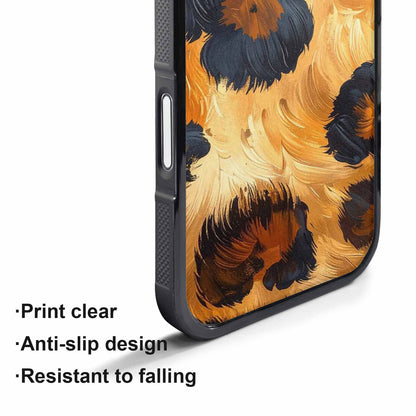 iPhone 17 Pro Max Case — Leopard Soft Airbrush Gradient Animal Print, Custom Art Phone Cover