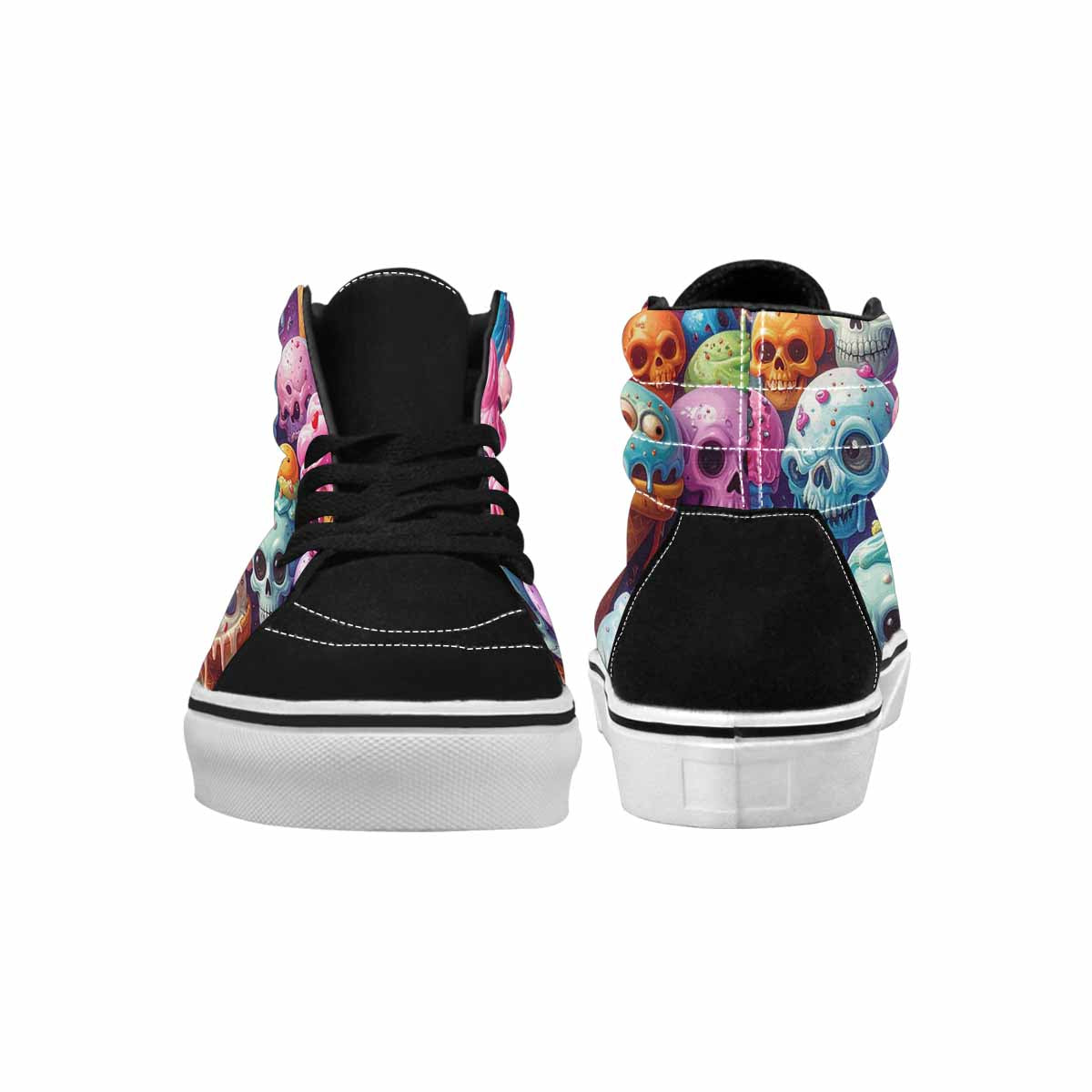 MEN'S Ice Cream Monsters  High Top Canvas Dreamcore Custom Shoes