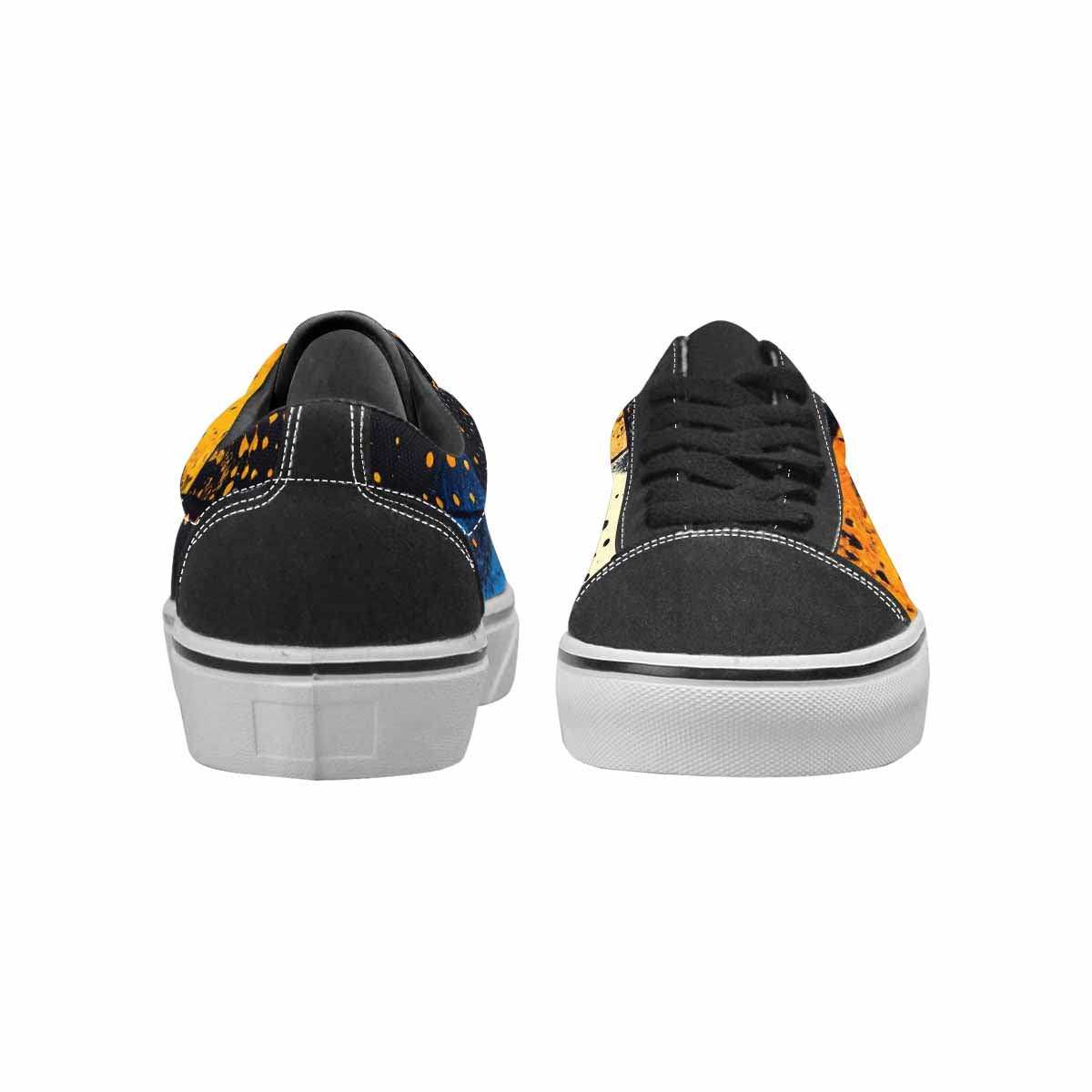 WOMEN'S Comic Book Halftone Canvas Lace-Up Dreamcore Custom Shoes