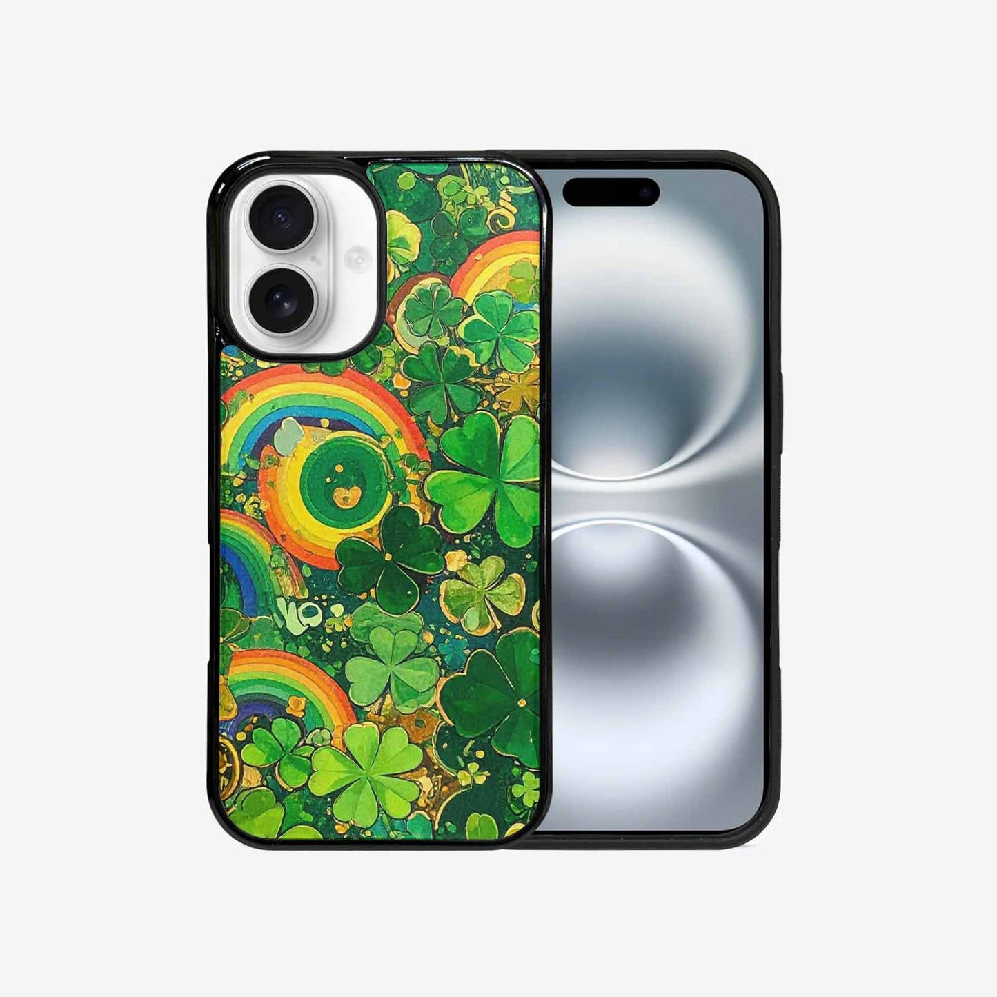 iPhone 16 Case — St Patrick\'s Clover St Patrick\'s Clover, Customized Protective Case