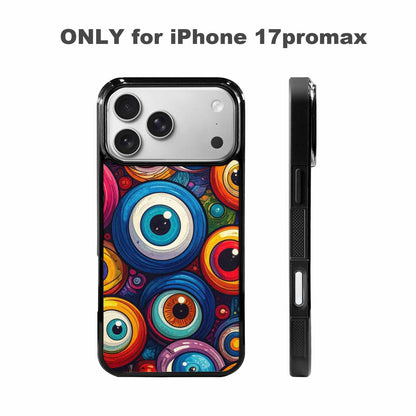iPhone 17 Pro Max Case — Seamless Tileable Pattern Of Cartoon Cute, Custom Made Phone Cover