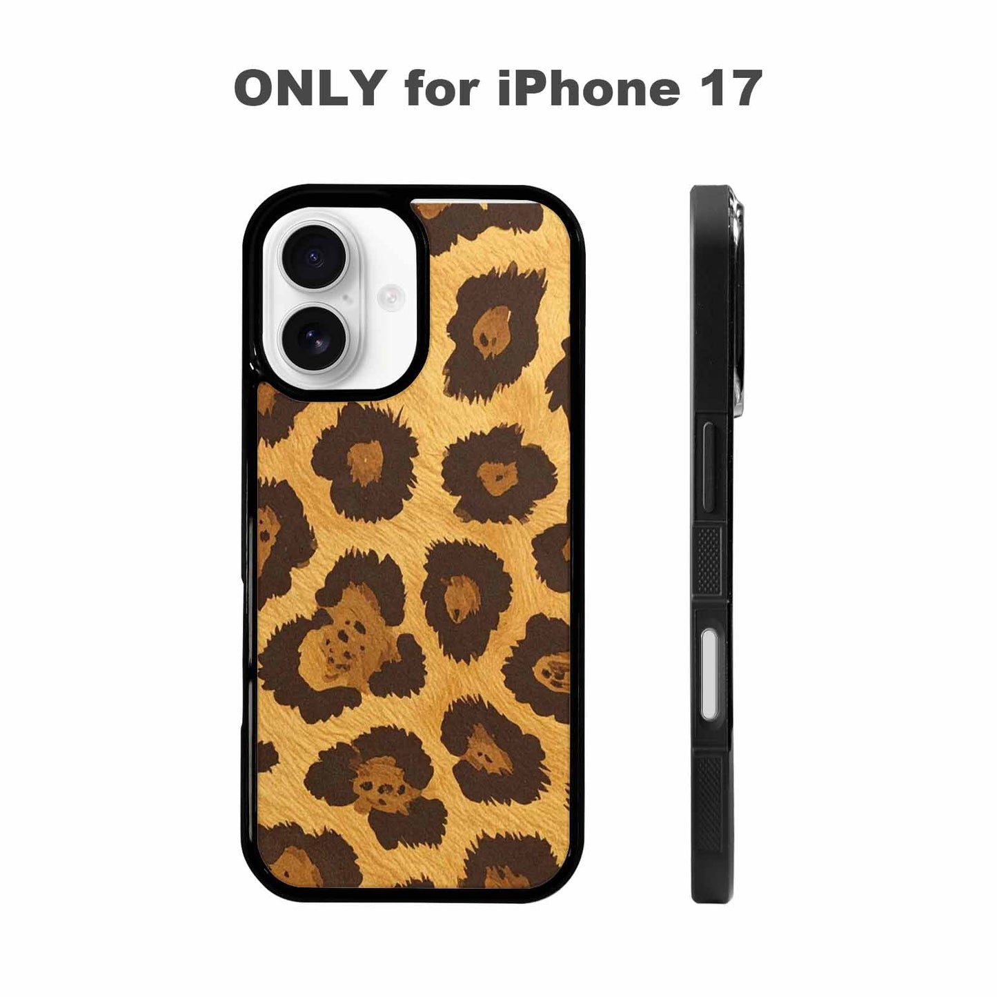 iPhone 17 Case — Classic Leopard Print, Warm Animal Print, Custom Phone Case