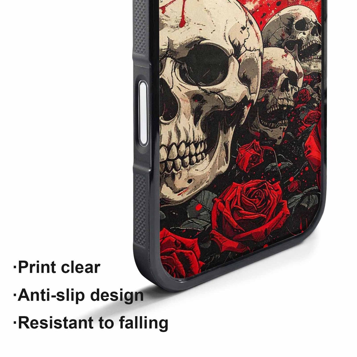 iPhone 17 Air Case — Skull Dark Art Gothic Print Gothic, Custom Designed Case Cover