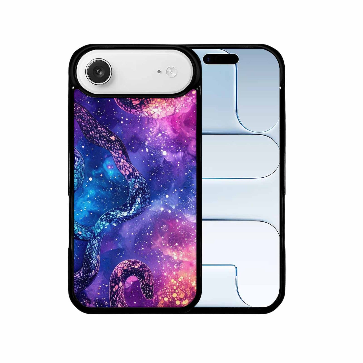 iPhone 17 Air Case — Snake Print Galaxy Seamless Pattern Animal, Custom Made Phone Cover