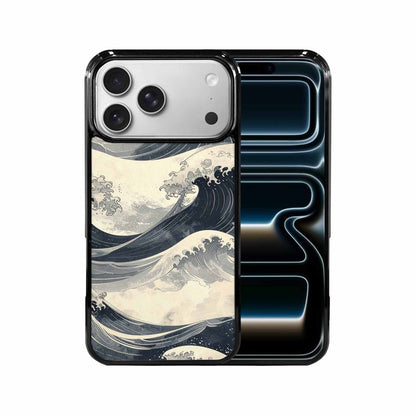 iPhone 17 Pro Max Case — Vintage Americana Wave Retro Vintage, Personalized Phone Case